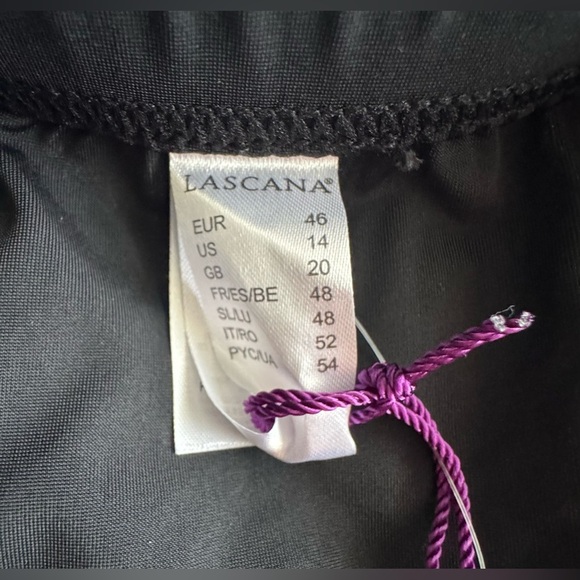 Lascana Black High-Waisted Swim Bottoms - Picture 5 of 7